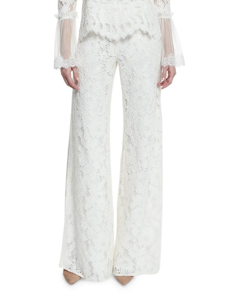 Alexis Rina Lace Pants in Ivory