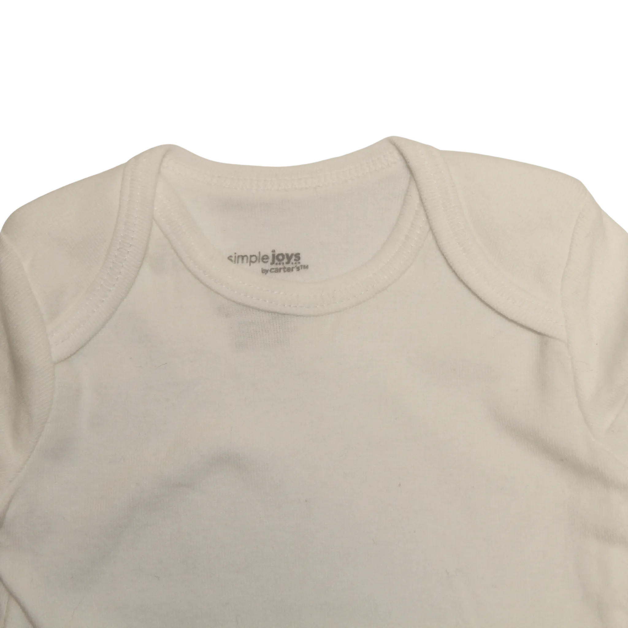 Simple Joys White Vests x5
