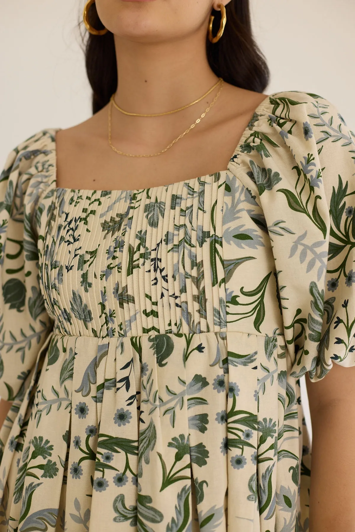 Willa Mini Dress- Forest Bliss