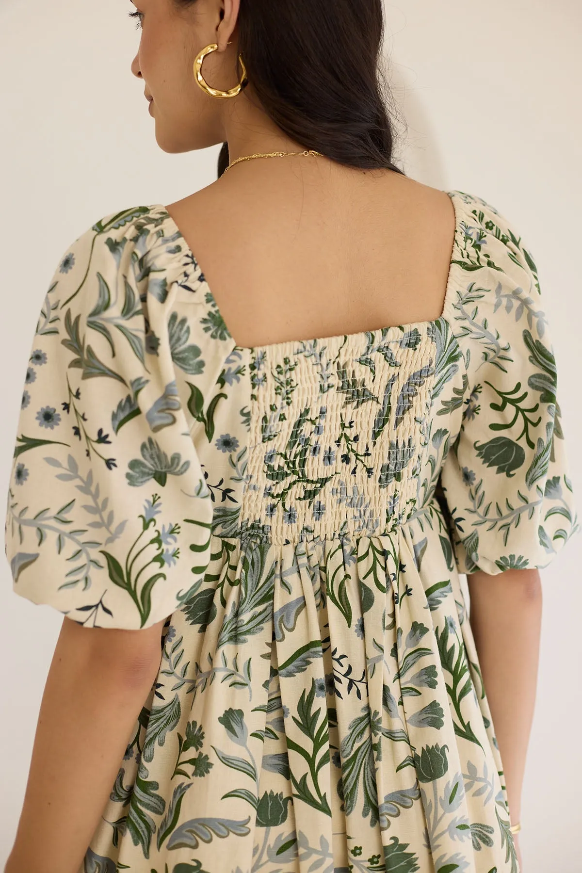 Willa Mini Dress- Forest Bliss